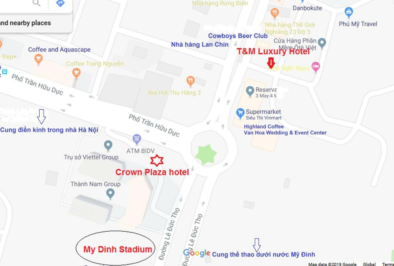 T&M Luxury Hotel Ханой Екстериор снимка